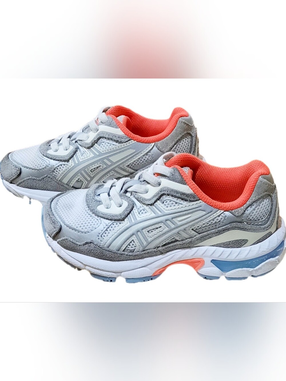 Little Kids ASICS Gel-NYC SneakersWhite Piedmont Grey (PS) Size 11C